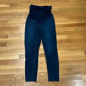 Spanx maternity over the belly jeggings size L